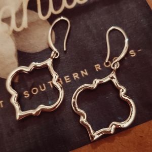 Silver Drop Earrings